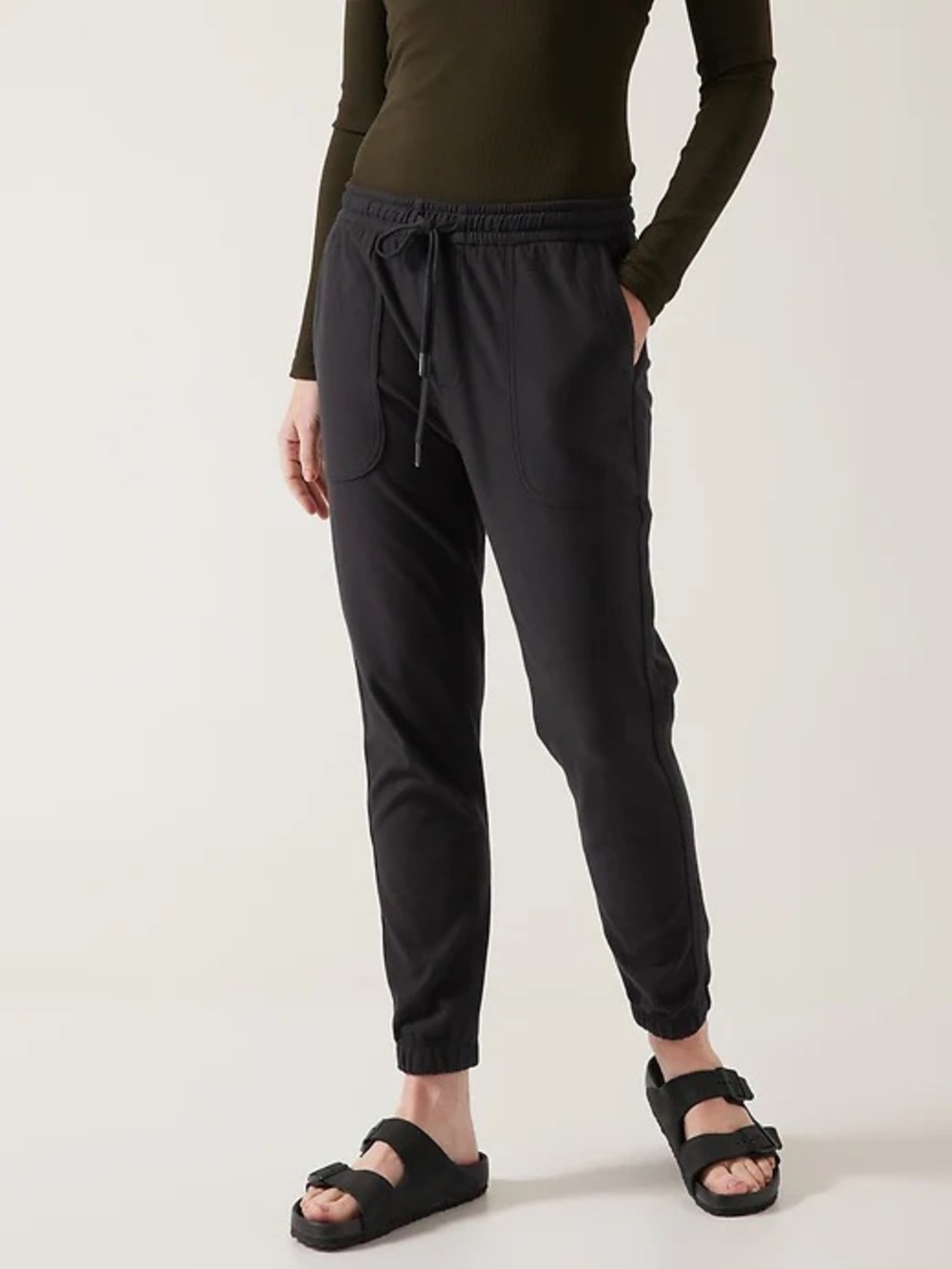 Athleta Farallon Jogger Size M / T Minimalist Athleisure Sweatpants
